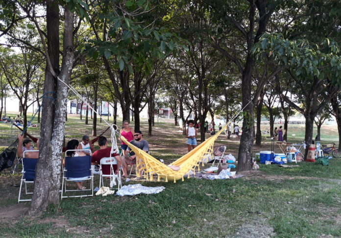 Piqueniques e outras comemorações no Parque Ecológico de Indaiatuba