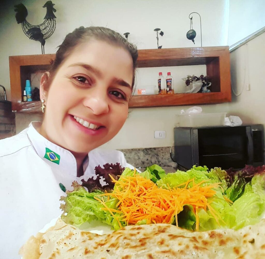 Empreendedora Andrea Pivisan da Aury Buffet